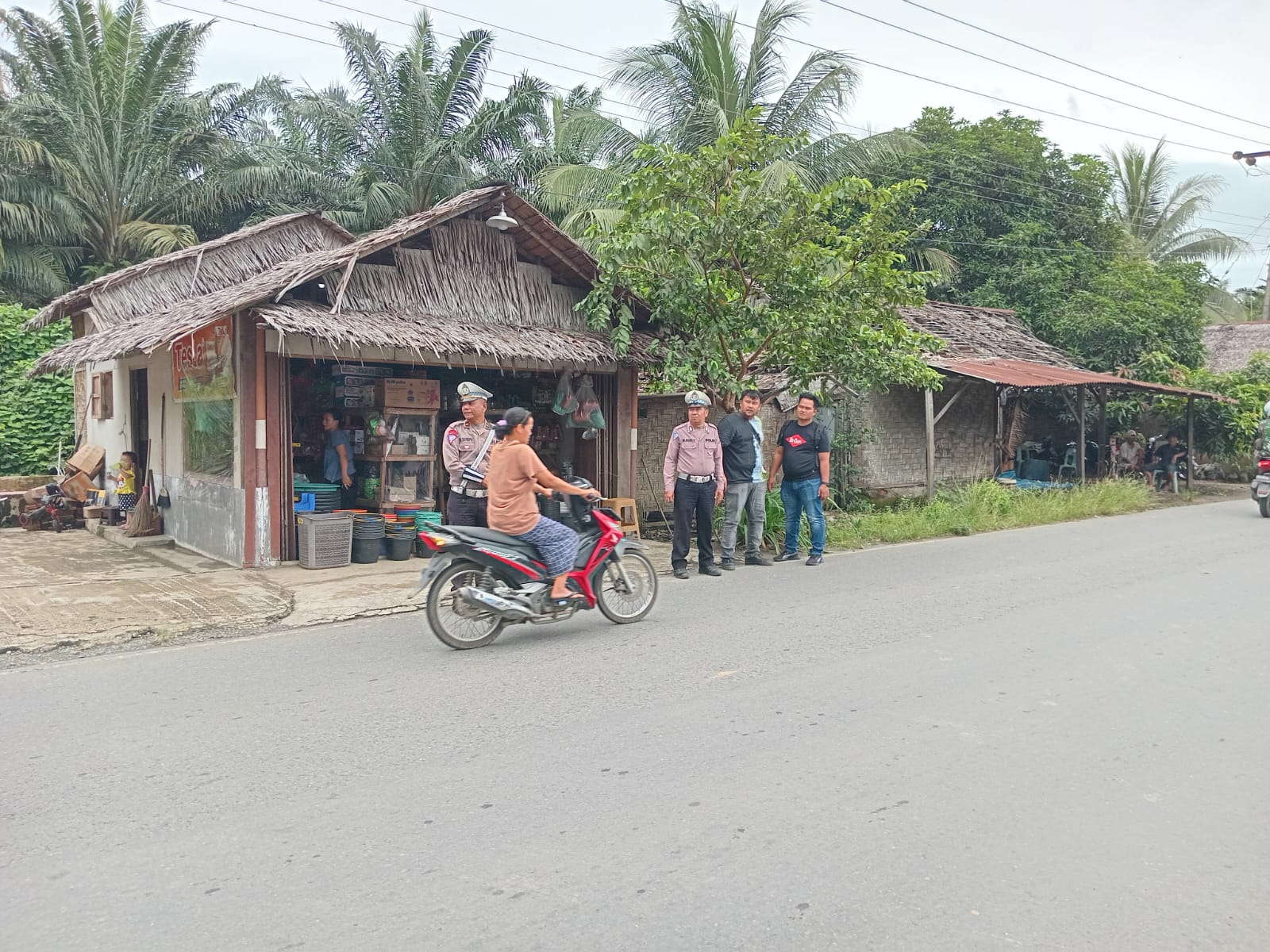 Polres Langkat Melaksanakan PAM Kampanye Calon Bupati dan Wakil Bupati